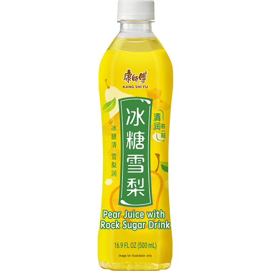 KSF PEAR JUICE W/ ROCK SUGAR DRINK - 康师傅饮料系列 - 冰糖雪梨 500ml