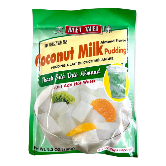 Mei Wei Coconut Milk Almond Flavor Pudding 5.3 OZ - 东南亚甜点