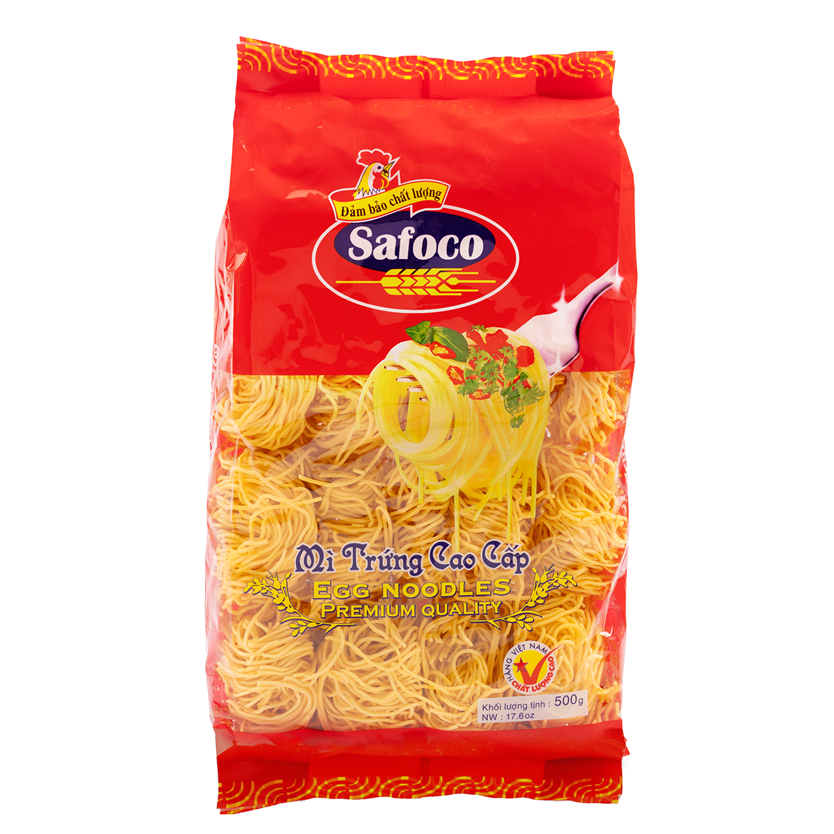 Safoco Egg Noodles 500g - 越南SAFOCO 高級蛋麵500g