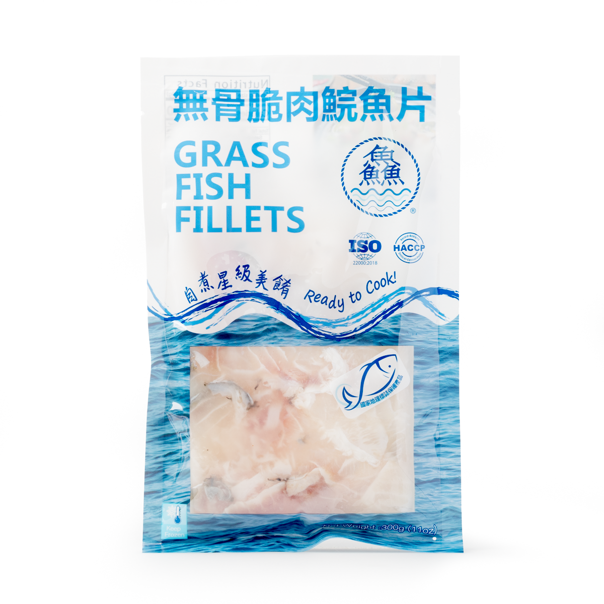 Xian Grass Fish Fillets, Frozen 300 g