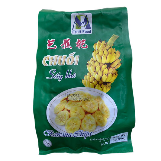 Fruit Food Banana Chips - 越南芭蕉干200g