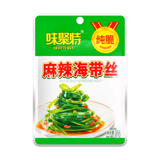 四川味聚特 麻辣海带丝 53g - WJT INST SPICY N HOT SHRED KELP