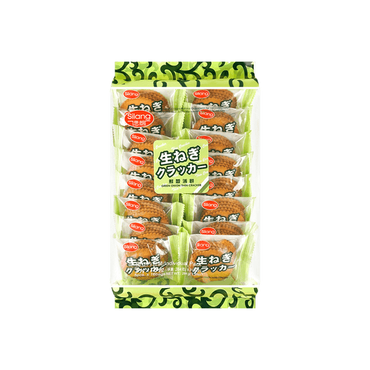 Silang Green Onion Thin Cracker 264g - 思朗鮮蔥薄餅