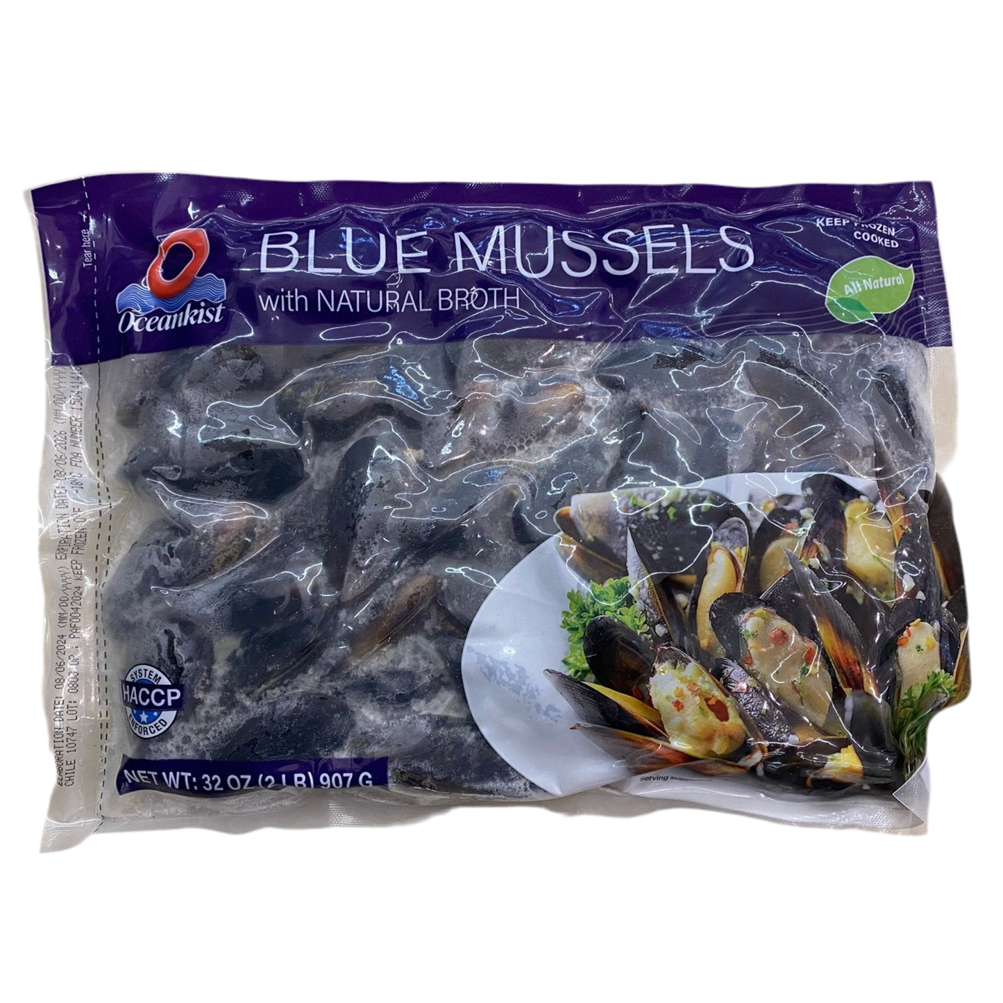 Blue Mussel 2 lb - 青口