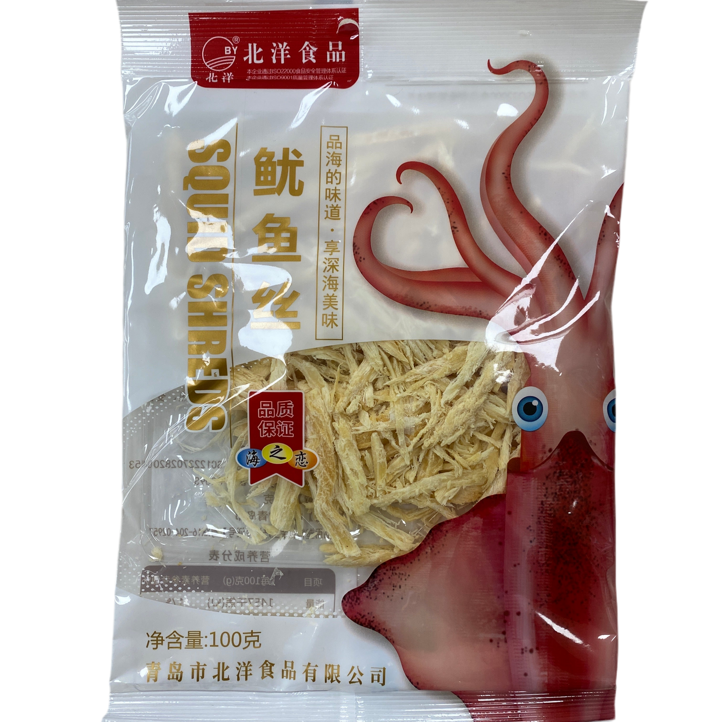 北洋魷魚絲100G - SHREDDED SQUID