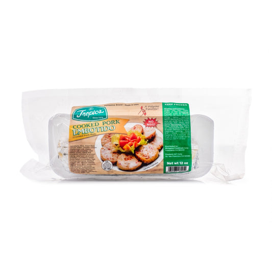 Tropics Cooked Pork Embotido 12 oz