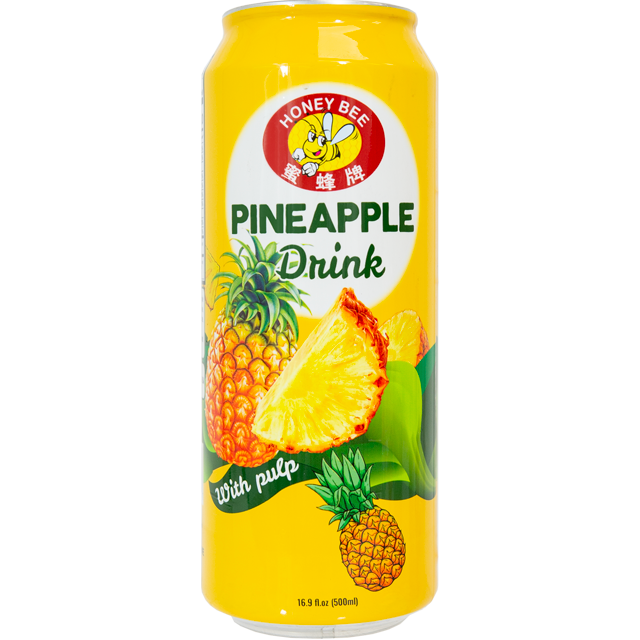 Honey Bee Pineapple Drink - 蜜蜂牌菠萝饮料 500ml