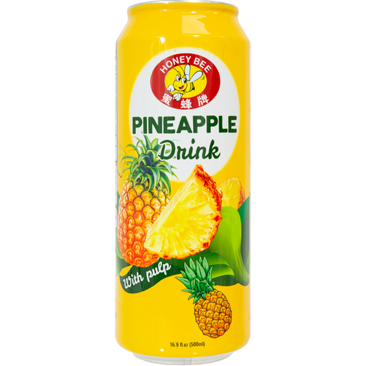 Honey Bee Pineapple Drink - 蜜蜂牌菠萝饮料 500ml