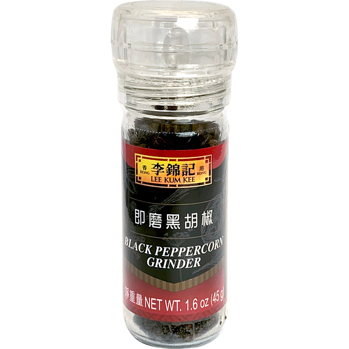 李錦記即磨黑胡椒 - 李锦记即磨黑胡椒 - LKK BLACK PEPPERCORNS GRINDER 1.6oz / 45g