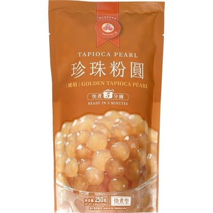 五福圓琥珀珍珠粉圓- 五福圓琥珀珍珠粉圓- WFY GOLD TAPIOCA PEARL