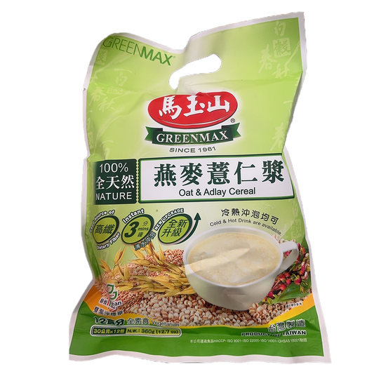 马玉山 燕麦薏仁浆 360g