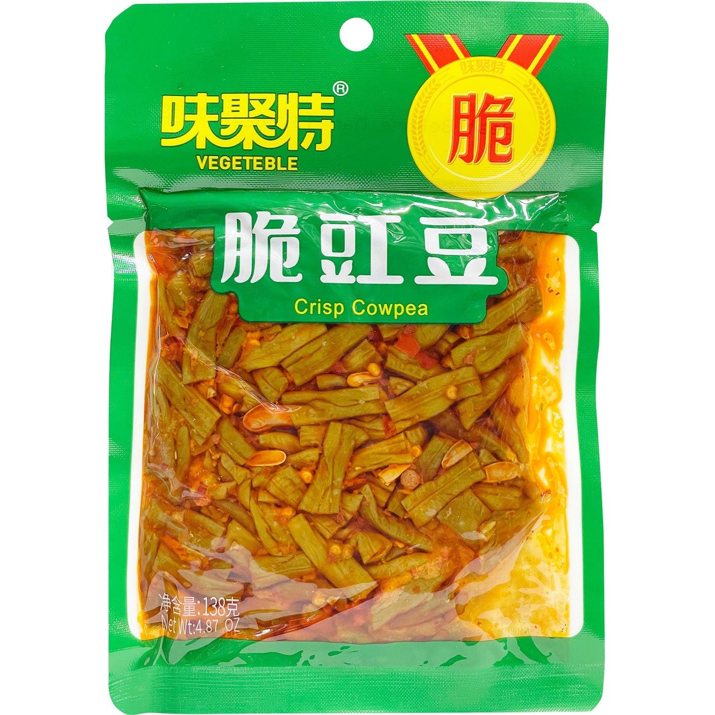 味聚特脆豇豆(包裝) - 味聚特脆豇豆(包装) - WJT PKG CRISP COWPEA