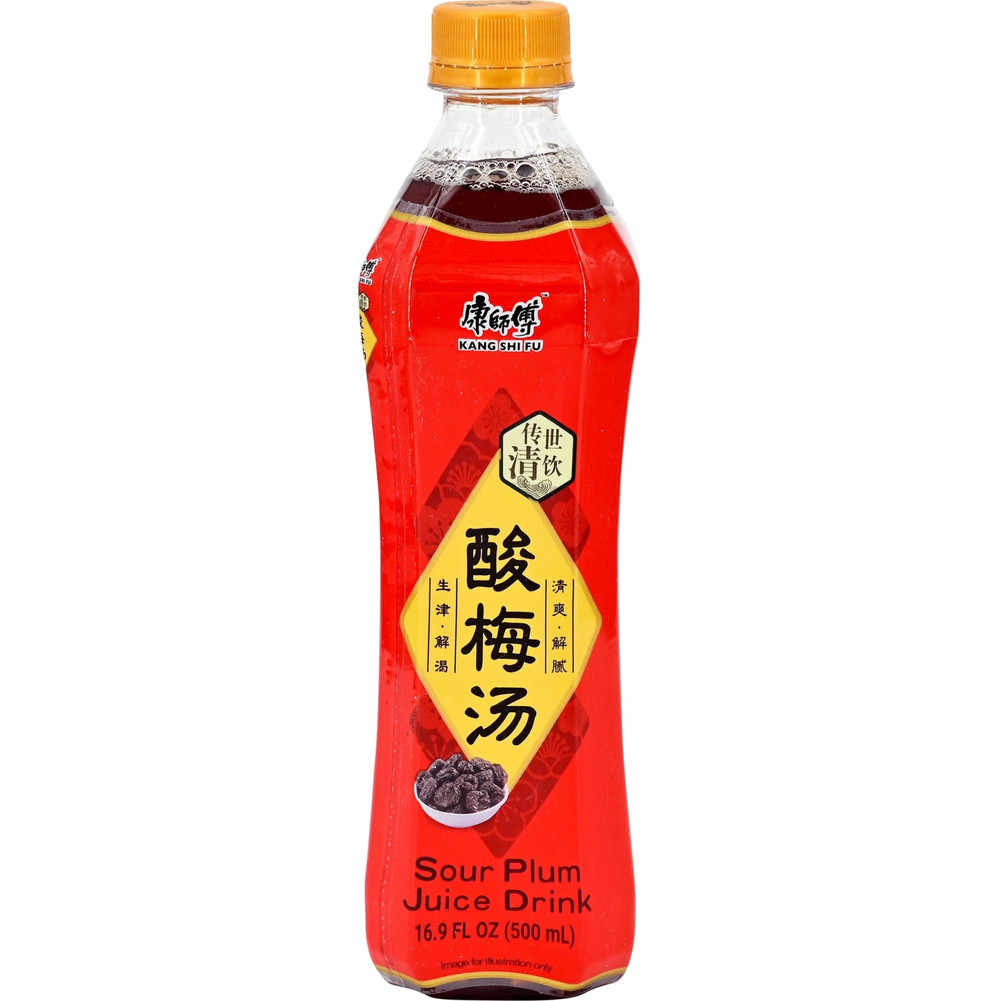 KSF Sour Plum Soup Drink - 康師傅酸梅湯500ml