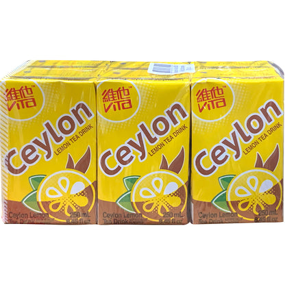 Vita Ceylon Lemon Tea 6pk - 維他錫蘭檸檬茶6 包裝