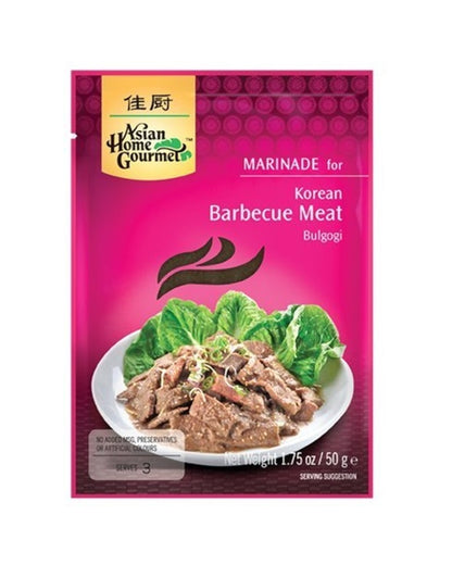 AHG Marinade Bulgoki for meat 50 g - 佳厨韩国烤肉酱 50g