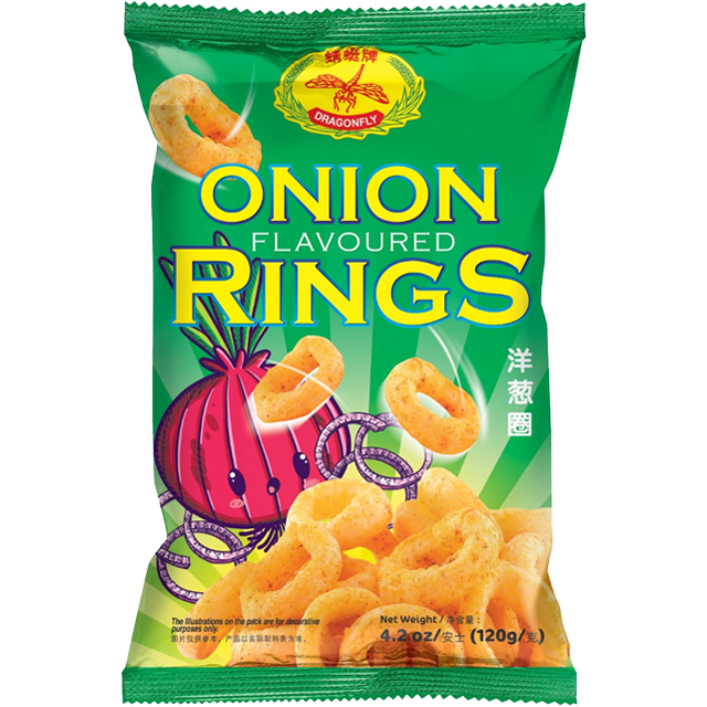 DRAGONFLY ONION RINGS 4.2OZ - 蜻蜓牌 洋葱圈