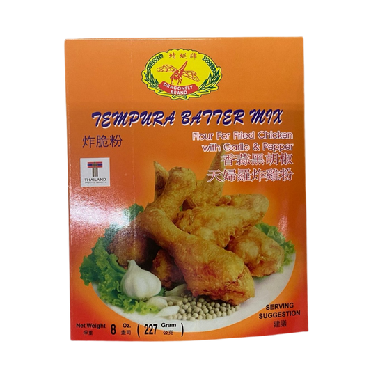 DRAGONFLY TEMPURA BATTER MIX  - 蜻蜓牌天妇罗炸鸡粉 8oz