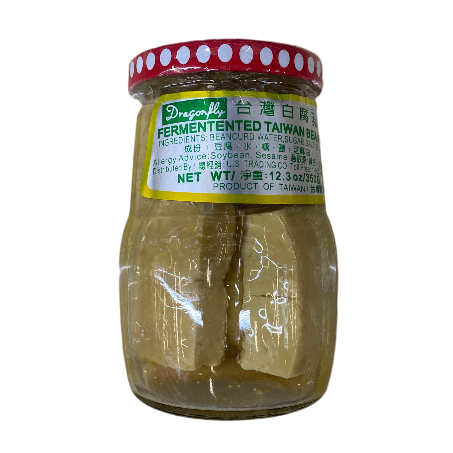 蜻蜓牌台湾白腐乳- DRAGONFLY FERMENTED TAIWAN BEANCURD 12.3