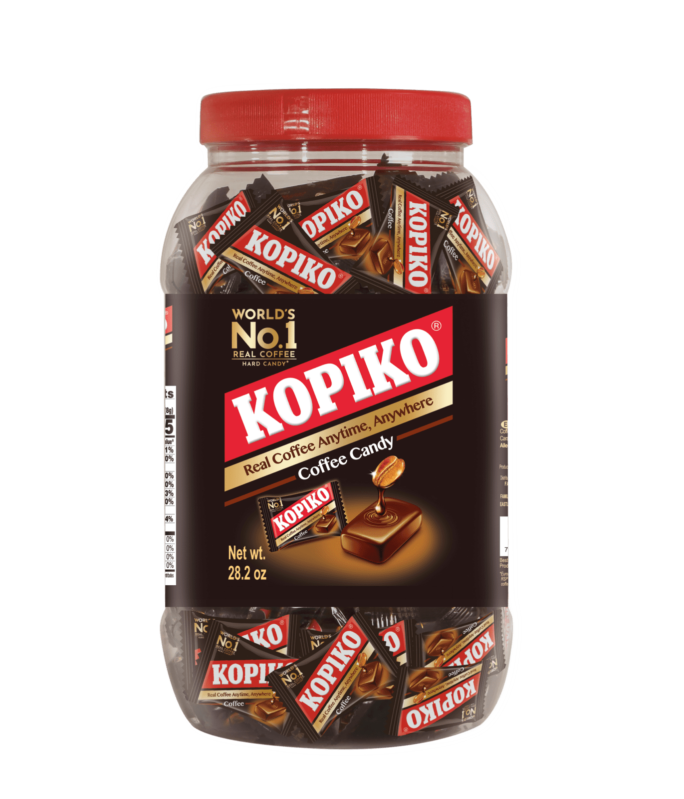 Kopiko Coffee Candy Jar - Kopiko 咖啡糖 28.2oz(800g)