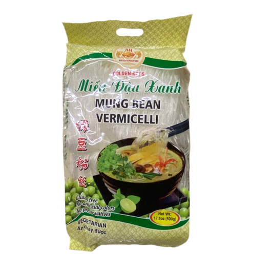 Golden Koi's MUNG BEAN VERMICELLI - 绿豆粉丝 500g