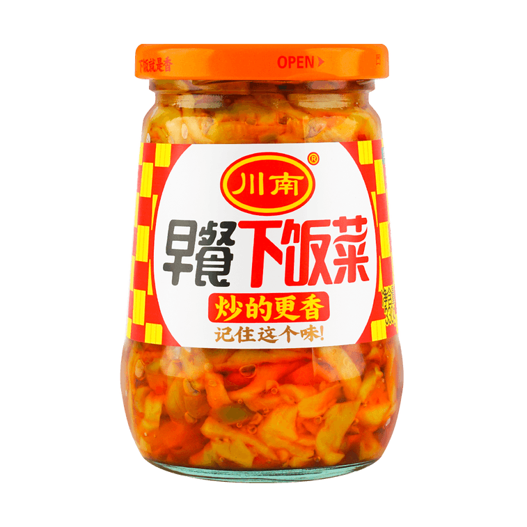 川南  早餐下饭菜 330g - CHUANNAN Pickled Vegetables for Breakfast, 11.64 oz