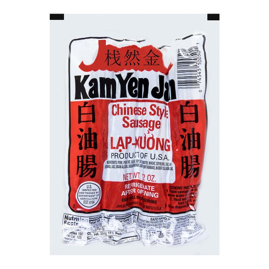 KAM YEN JAN SAUSAGE 金然棧 白油腸 12OZ