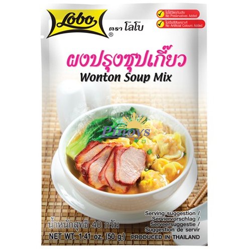 LOBO Wonton Soup mix 40 g - 泰国 LOBO云吞汤料