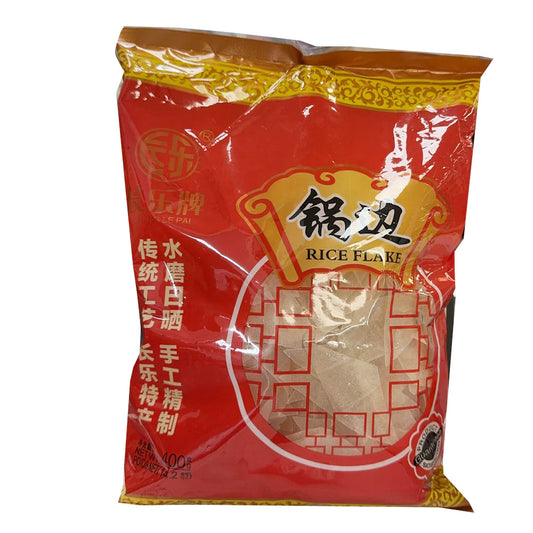 RICE FLAKE - 长乐牌锅边片400g