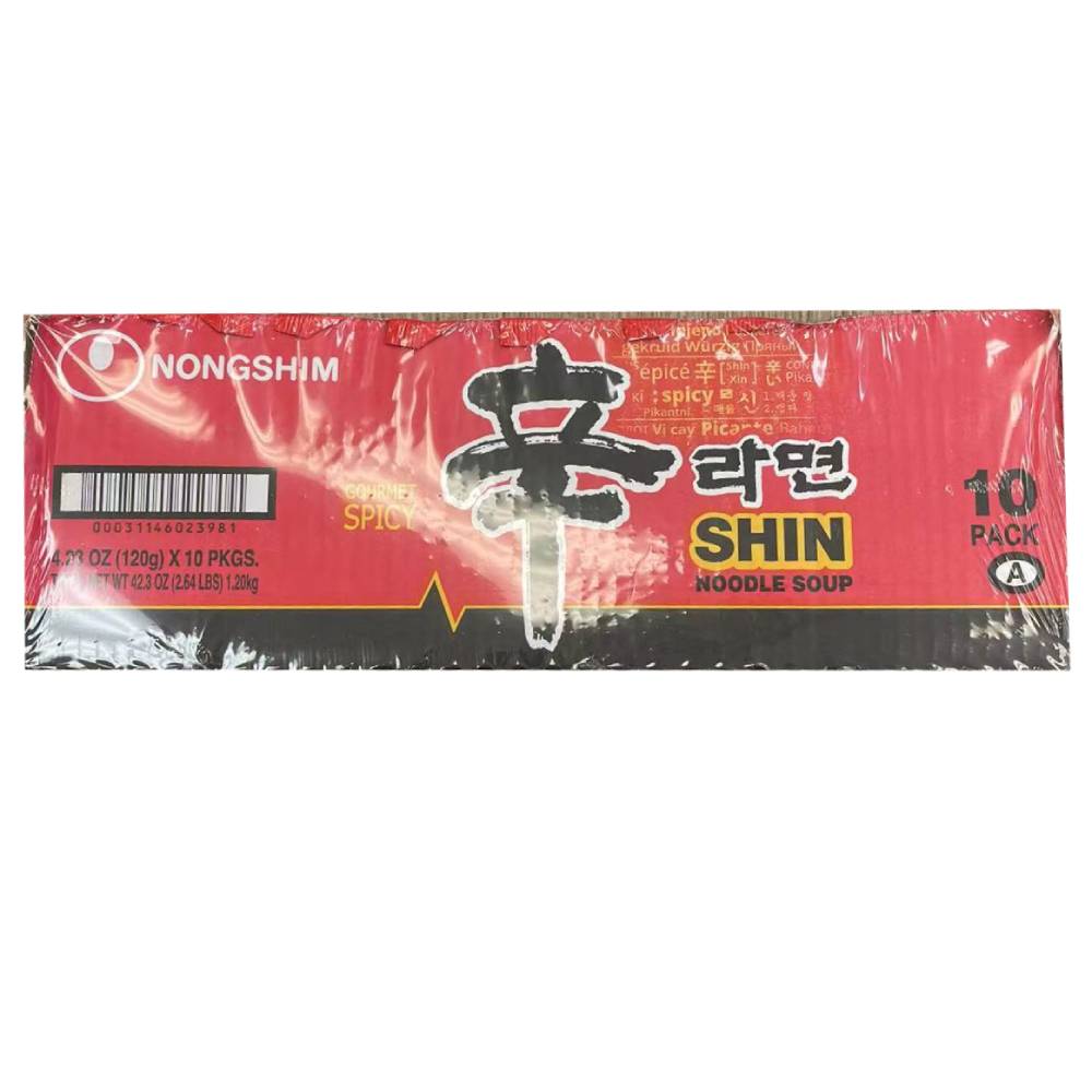 NONGSHIM 農心辛拉麵辣10 包裝（10*4.23oz）