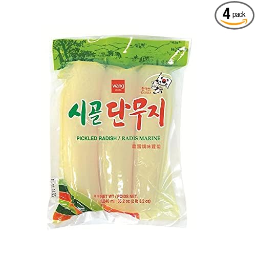 Wang Korea Pickled Radish (White) - Wang 韓國調味蘿蔔（白） 2.2lbs