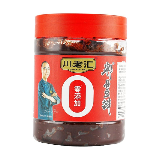 川老汇 郫县豆瓣  500g - Sichuan Pixian Douban Jiang - Spicy Broad Bean Paste, 17.6oz