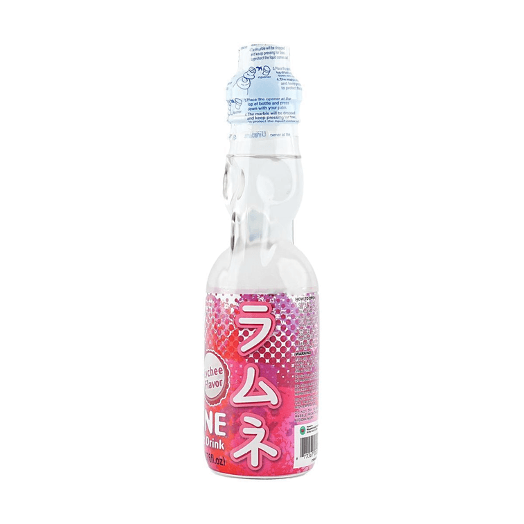 Mizuho Ramune,Lychee 6.76 fl oz - 日本Mizuho弹珠汽水 荔枝味 200ml