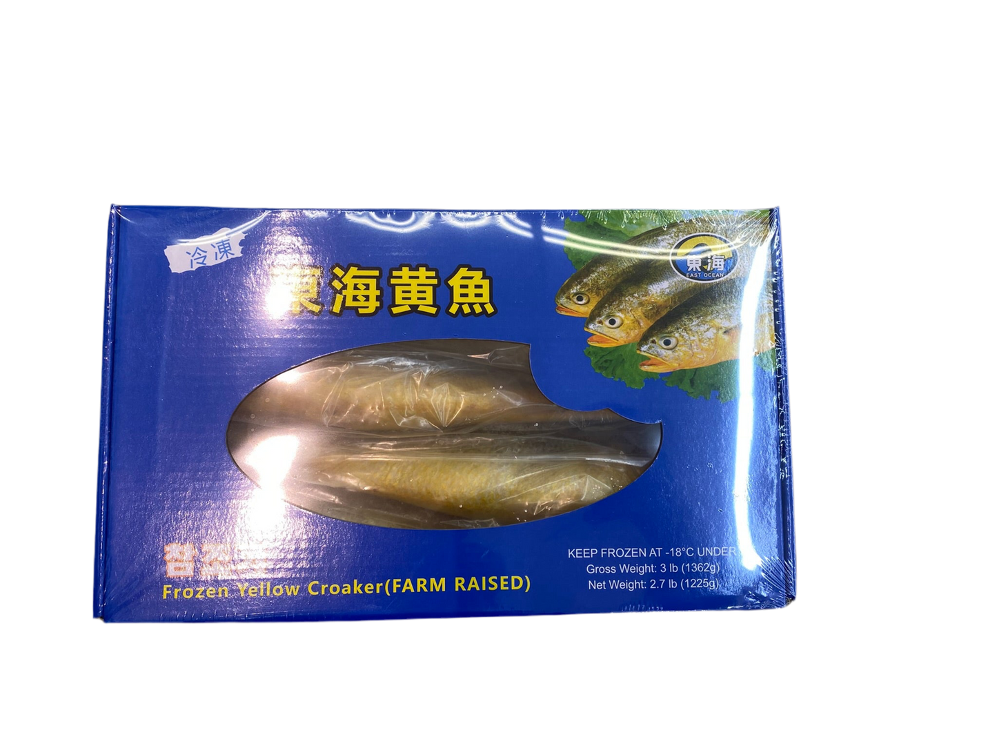 东海黄鱼 3LB- FROZEN YELLOW CROAKER