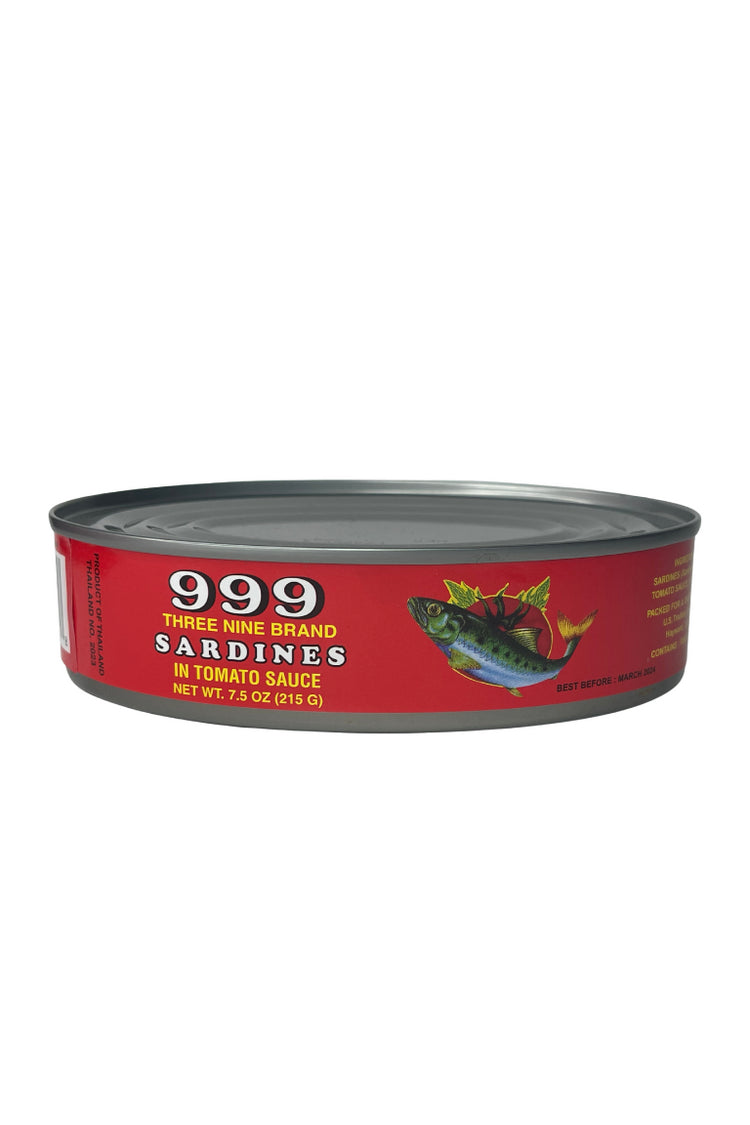 999 Green Sardine 7.5 oz - 999 沙丁鱼罐头