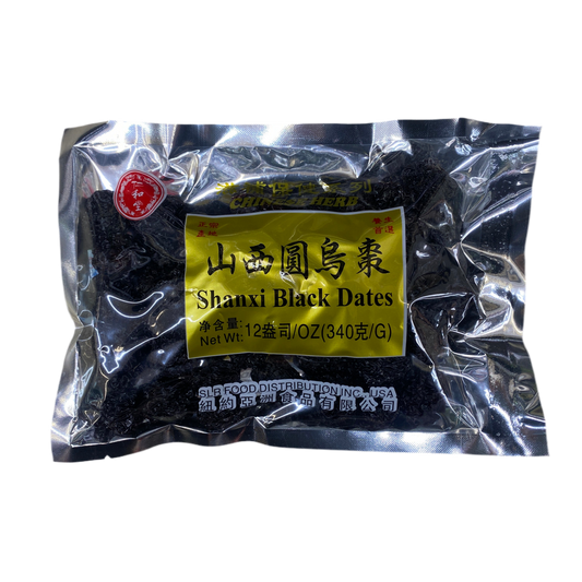 仁和堂山西圆乌枣 12oz - SHANXI BLACK DATES