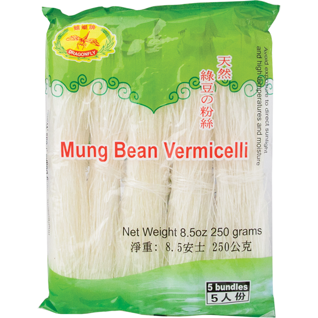 DRAGONFLY BEAN VERMICELLI - 蜻蜓牌绿豆粉丝 8.5oz/250g