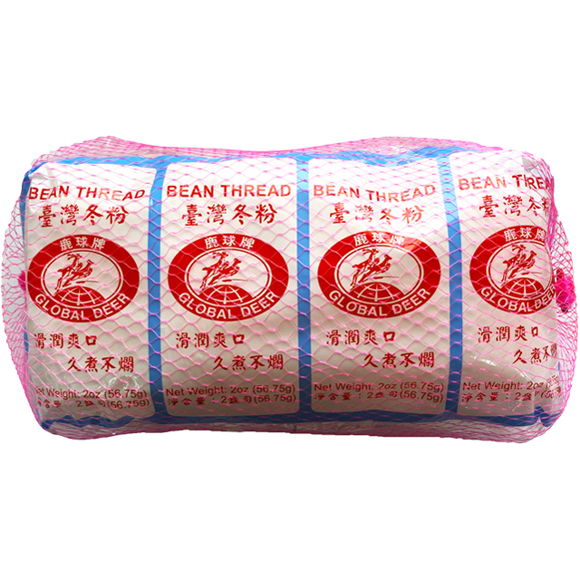 Global Deer BEANTHREAD IN NET (8X2OZ) - 鹿球牌台湾冬粉