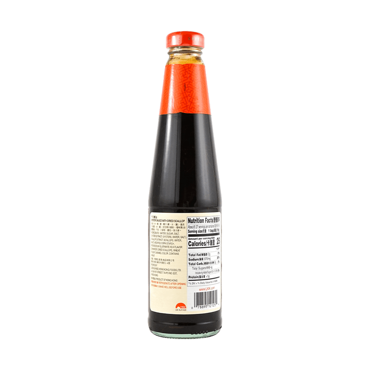 Oyster Sauce with Dried Scallops 18oz - 李錦記幹貝蠔油510g