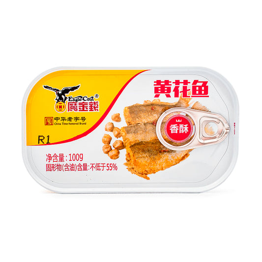 鷹金錢黄花鱼（香酥） - Eagle Coin Yellow Croaker 100G