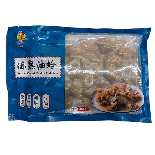 Frozen Cooked Paphia Undulata 16 oz - 冻熟油蛤