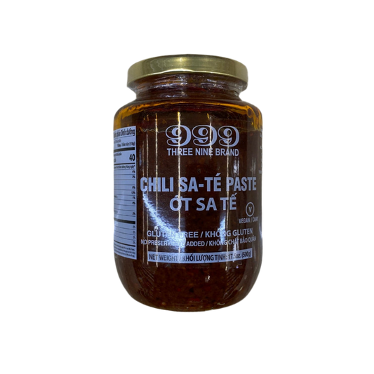 THREE NINE BRAND Chili Sa-te Paste - 999牌潮州沙爹 500g