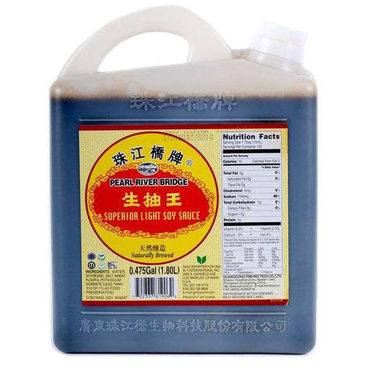 Pearl River Bridge Superior Light Soy Sauce - 珠江橋牌生抽王1.8L