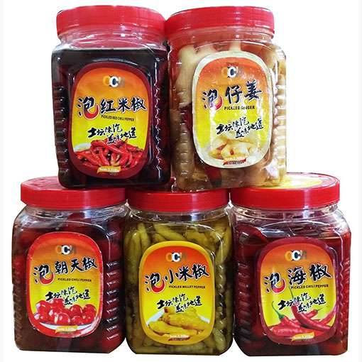 泡紅米椒/小米椒/海椒1500g - Pickled Chili Pepper