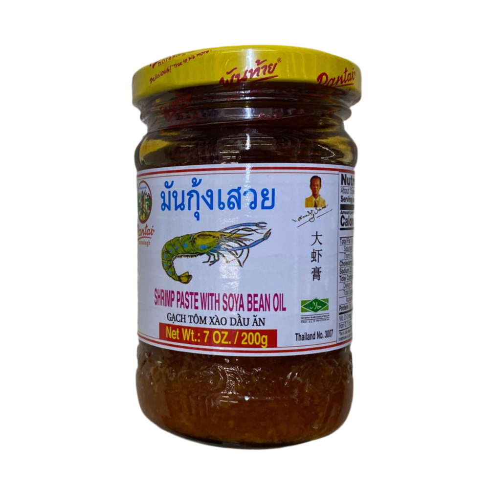 Pantai Shrimp Paste with Soya Bean Oil - Pantai大虾膏 7oz/200g