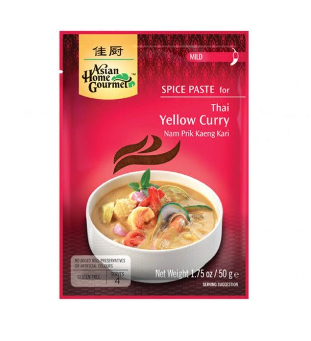 AHG Thai Yellow Curry 1.75 oz - 佳厨泰国黄咖喱 50g