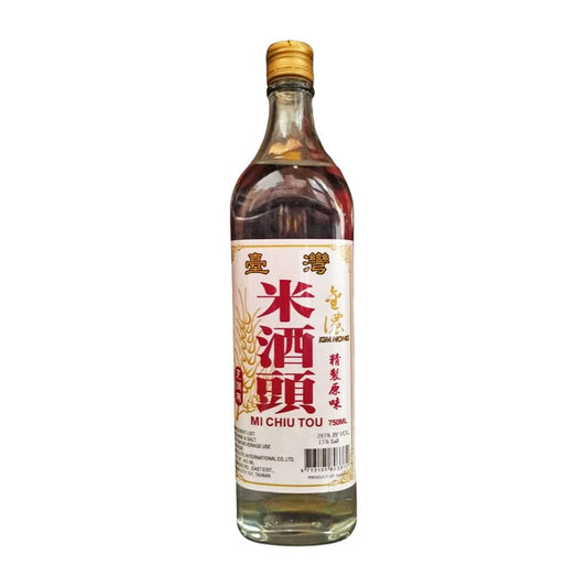 Kim Nong Mi Chiu Tou - 台灣金農米酒頭 750 mL