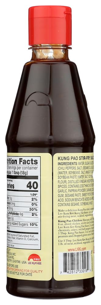 LEE KUM KEE SAUCE STRFRY KUNG PAO, 18.5 OZ - 李錦記宮保醬