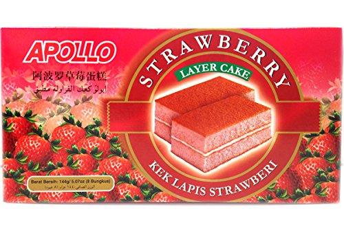 APOLLO Strawberry Layer Cake - 阿波罗草莓蛋糕 144g