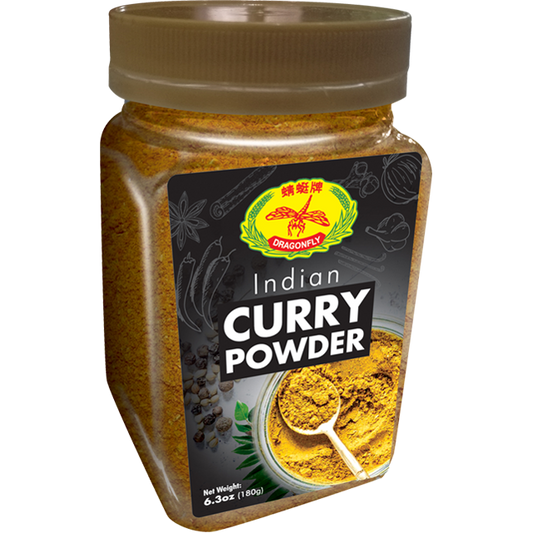 Dragonfly, Indian Curry Powder 6.3oz - 蜻蜓牌印度咖喱粉