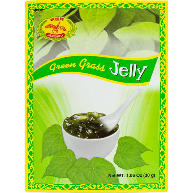 蜻蜓牌仙草果凍粉- GREEN GRASS JELLY POWDER 1.06OZ